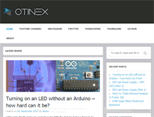 Tablet Screenshot of otinex.org